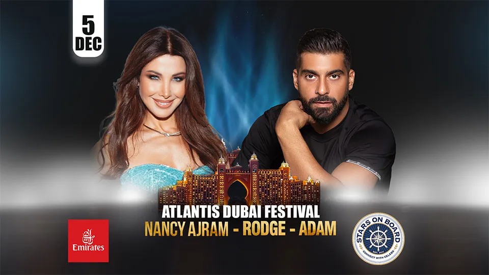 Nancy Ajram & Adam live at Atlantis Dubai Festival - Image 1